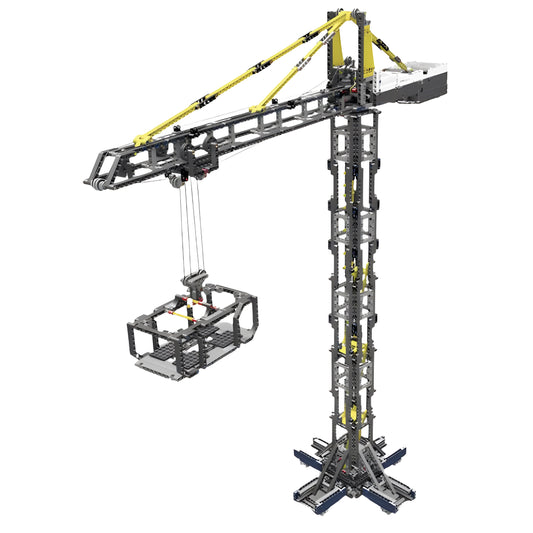 REMOTE CONTROLLED 98CM TOWER CRANE | 1797PCS