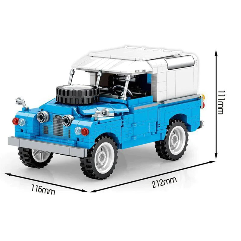 CLASSIC BRITISH OFF ROADER | 730PCS