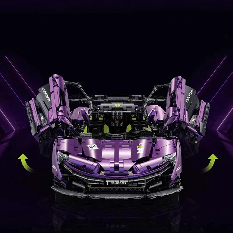 THE ULTIMATE SATIN PURPLE WIDOWMAKER | 3568PCS