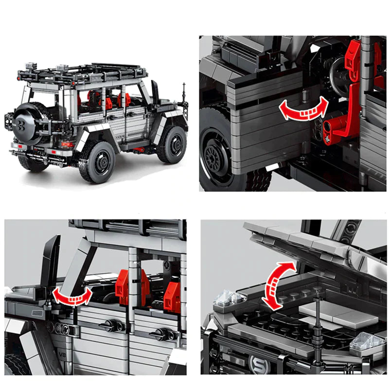 REMOTE CONTROLLED 4X4 | 1852PCS