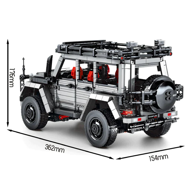 REMOTE CONTROLLED 4X4 | 1852PCS