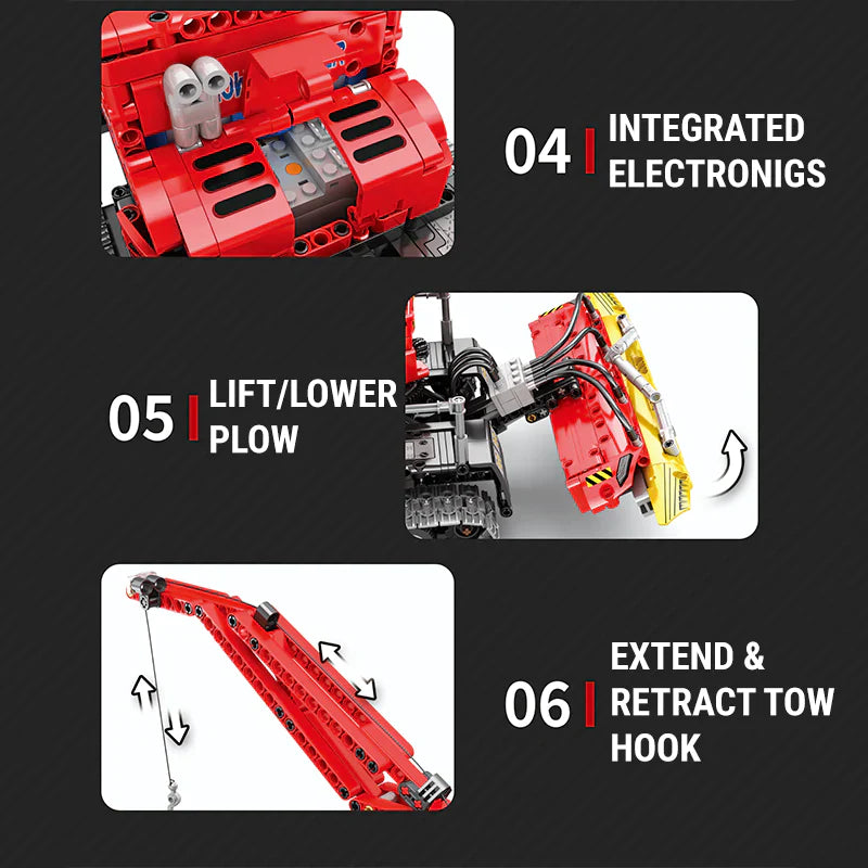 REMOTE CONTROLLED SNOW GROOMER | 1100PCS