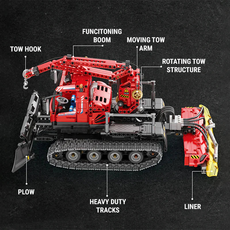 REMOTE CONTROLLED SNOW GROOMER | 1100PCS