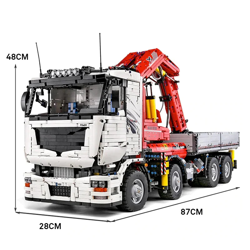 REMOTE CONTROLLED CRANE TRUCK | 8238PCS