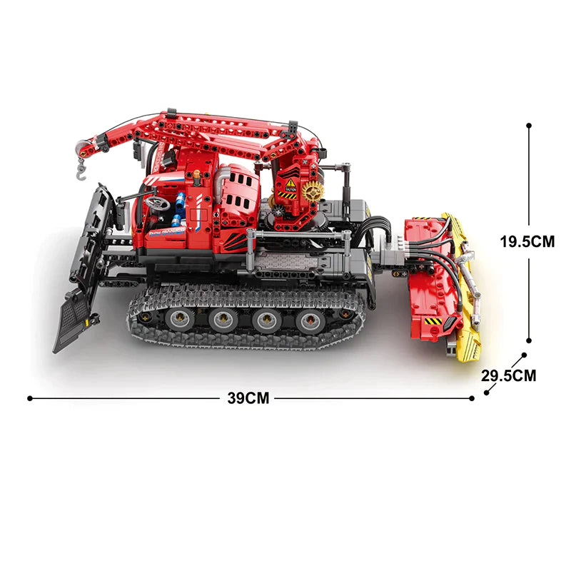 REMOTE CONTROLLED SNOW GROOMER | 1100PCS