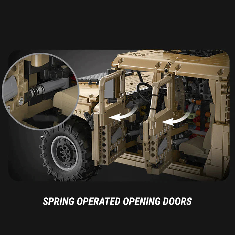 REMOTE CONTROLLED HUMVEE | 3934PCS