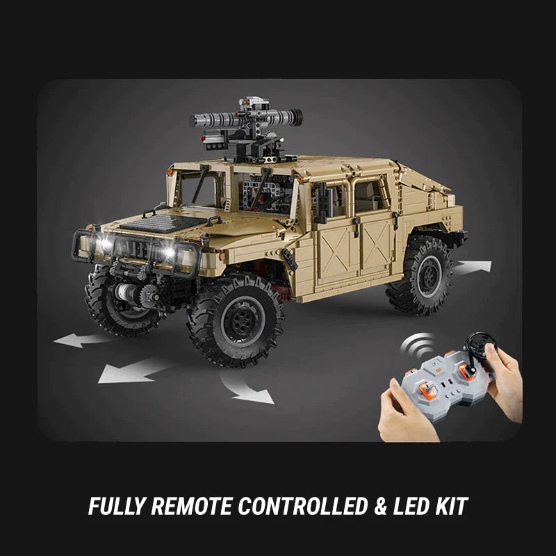 REMOTE CONTROLLED HUMVEE | 3934PCS