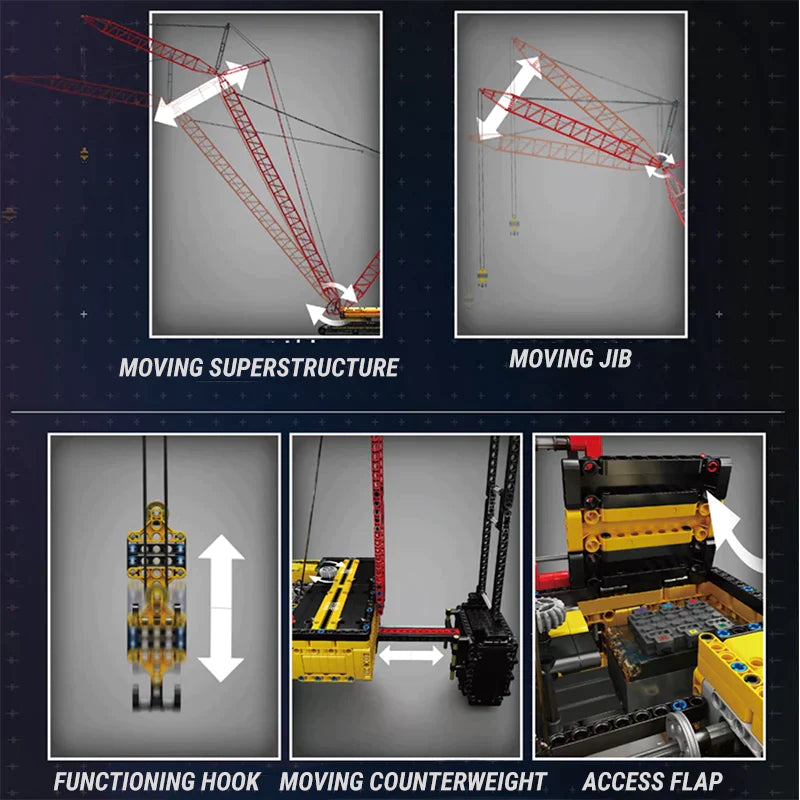 THE 210CM MEGA DRAGLINE | 4318PCS