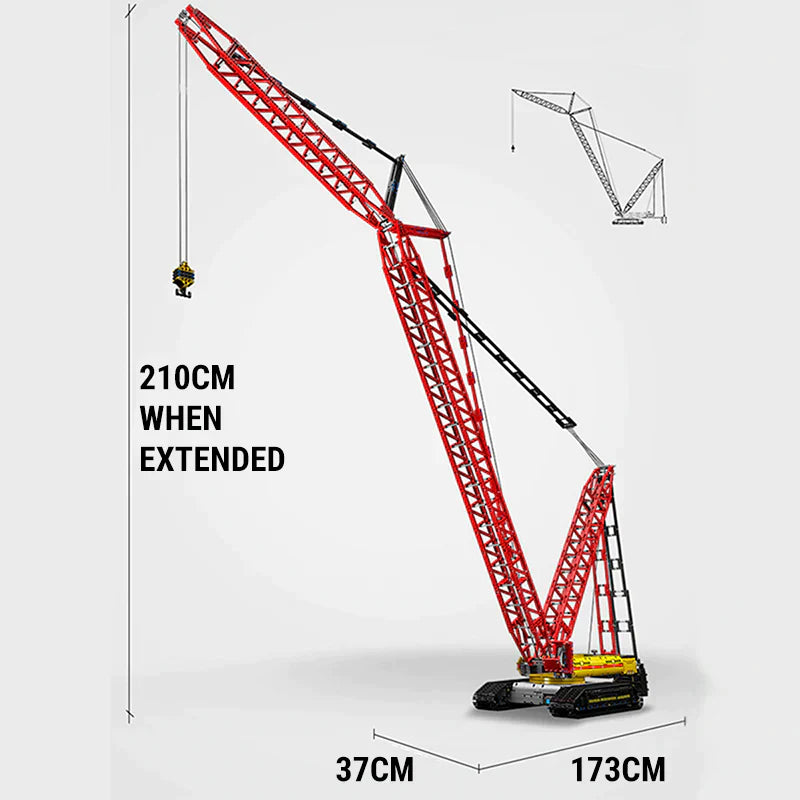 THE 210CM MEGA DRAGLINE | 4318PCS