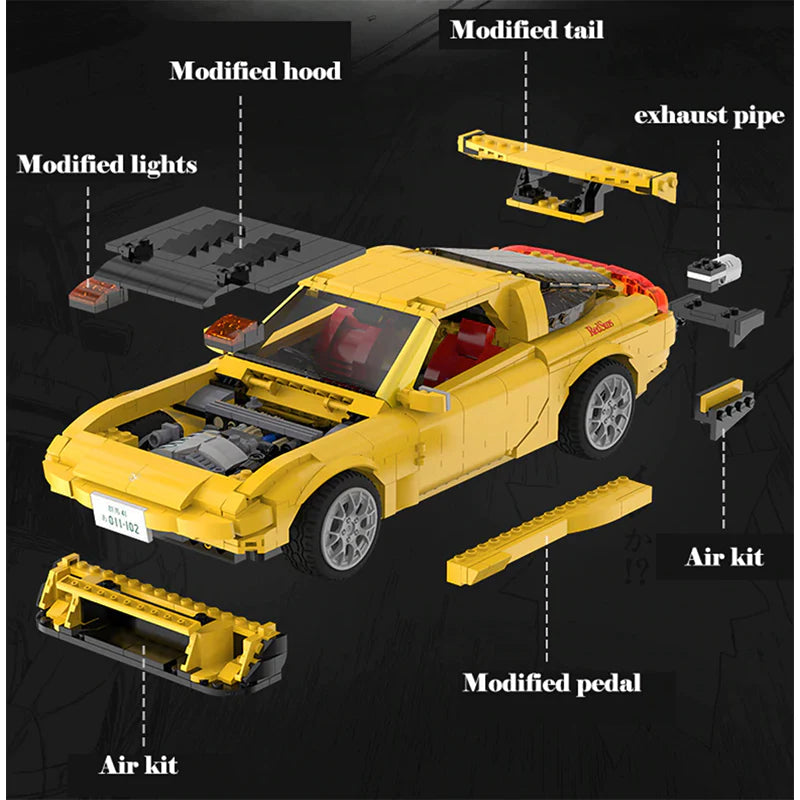 MAZDA RX-7 FD3S | 1655PCS