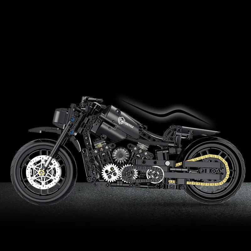 Black Motorcycle   | 586 Pcs