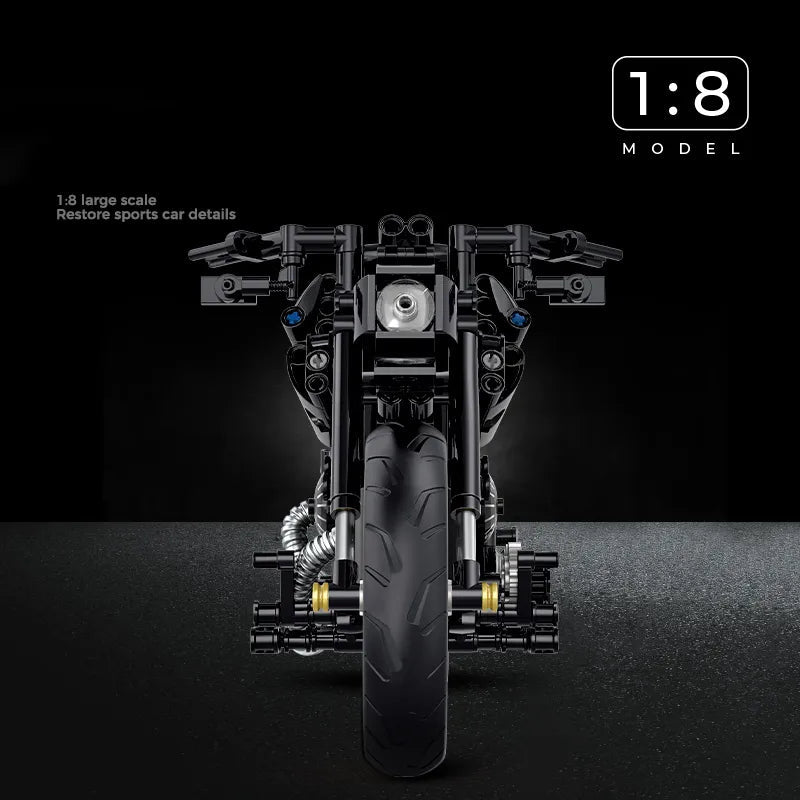 Black Motorcycle   | 586 Pcs