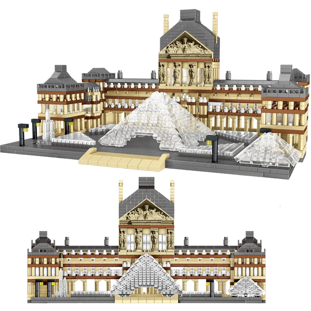 Louvre Paris  | 3377 PCS