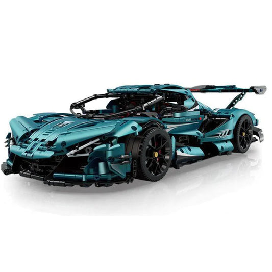 SATIN BLUE "INTENSE EMOTION" HYPERCAR | 3468PCS