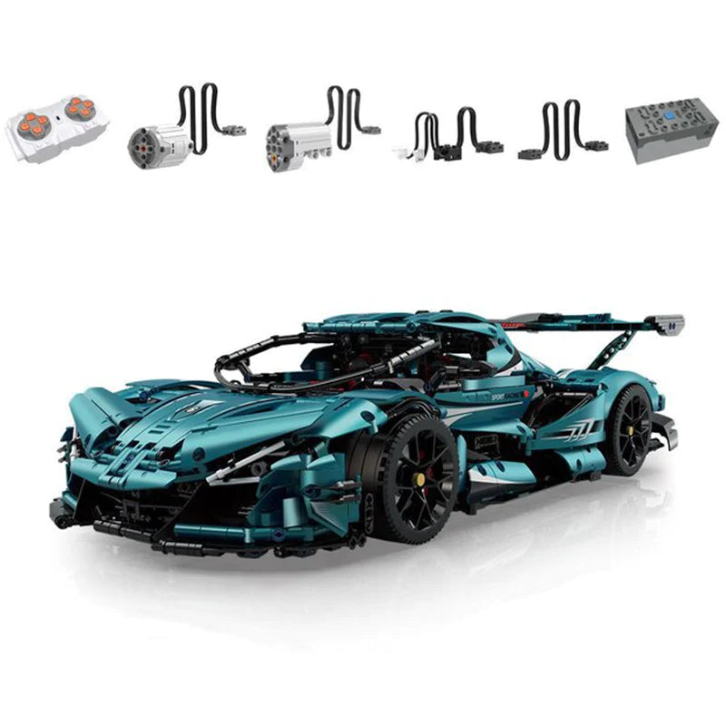 SATIN BLUE "INTENSE EMOTION" HYPERCAR | 3468PCS