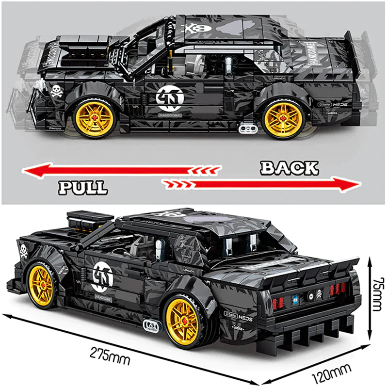 BABY 1,400BHP DRIFTER |  828PCS